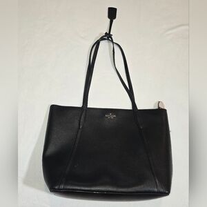 Kate Spade Staci Large Black Saffiano Leather Tote Bag